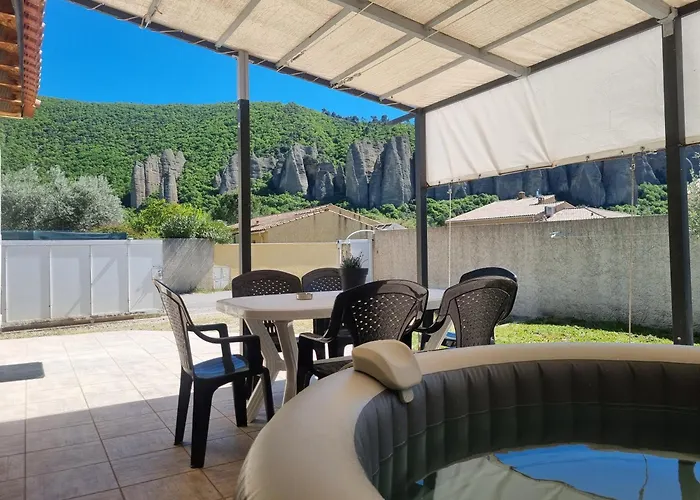 Maison Avec Jacuzzi Et Vue Sur Les Penitents